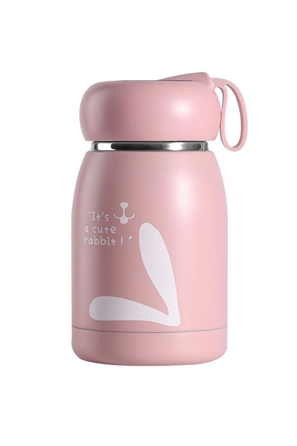 Weather Forecast Pembe 304 Çelik 320 ml Bebek Mama Saklama Termosu Mug cin493pm