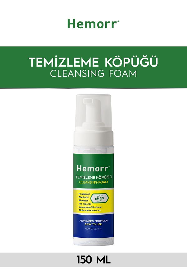 HEMORR-150 ml Hygiene Cleansing Foam with Tea Tree Extract 1