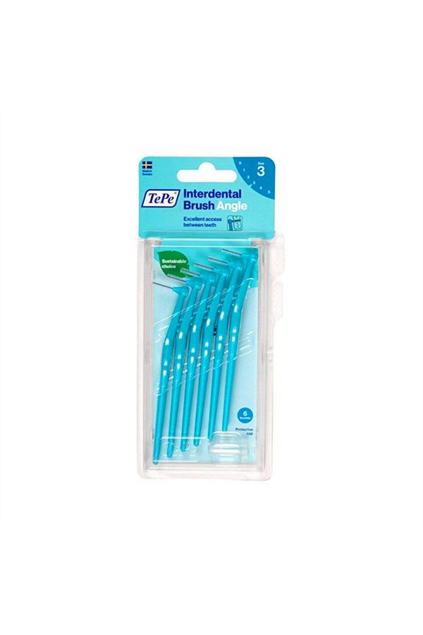 TePe-Angle Arayüz Fırçası Mavi 0.6 Mm 6 Lı 1