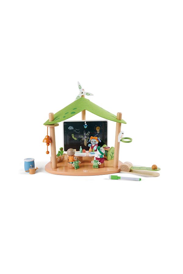 Hape-Jucarie din lemn - Scoala Planetei Verzi (36 piese) 1