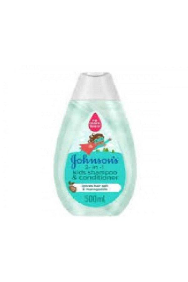Johnson's-Johnson's 2 in 1 Shampoo & Conditioner 500ml 7347 1