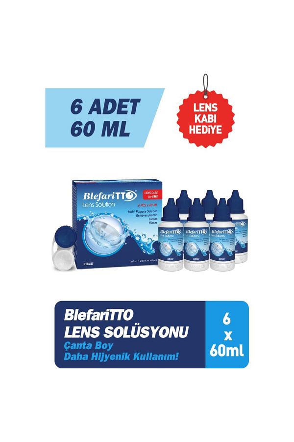 BLEFARİTTO-Blefarito Lens Solution 60 Ml*6 Pack 1