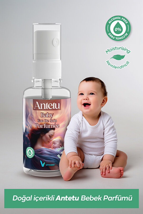 Vitasso ANTETU Baby Eau De Soin Baby Parfumee 60 Ml-bebeklere Özel Alkolsüz Parfüm -Koku