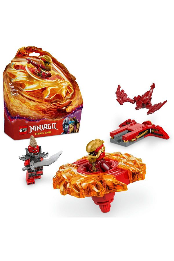 LEGO-® NINJAGO® Kai’s Dragon Spinjitzu Spinner Action Toy Set 71823 1
