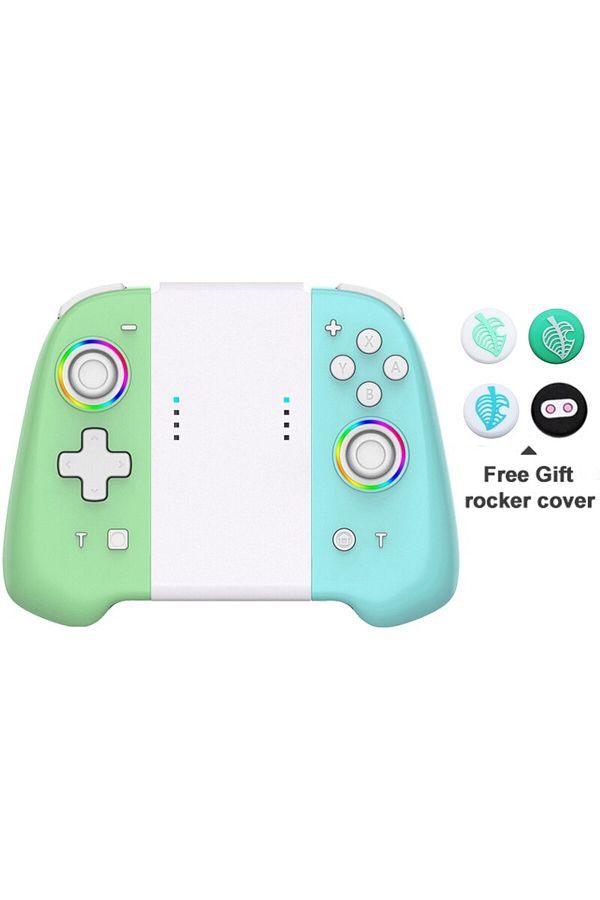 VILCORN-Green Wireless Joypad Controller L/r For Nintendo Switch / Oled Lite Automatic Wake-up Gamepad Joyst 1
