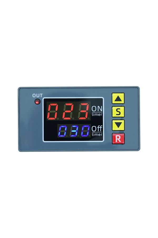Choice-Dc 12v Dc 12v 24v Ac 110 220v Digital Time Delay Relay Module Cycle Delay Timer Red Blue Dual Led Di 1