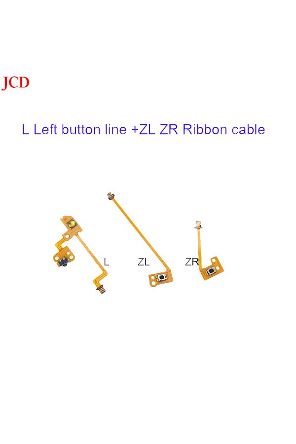 JCD-E 1pcs Replacement For Switch Joycon Zr Zl L Sl Sr Button Key Ribbon Flex Cable For Ns Repair C. 1