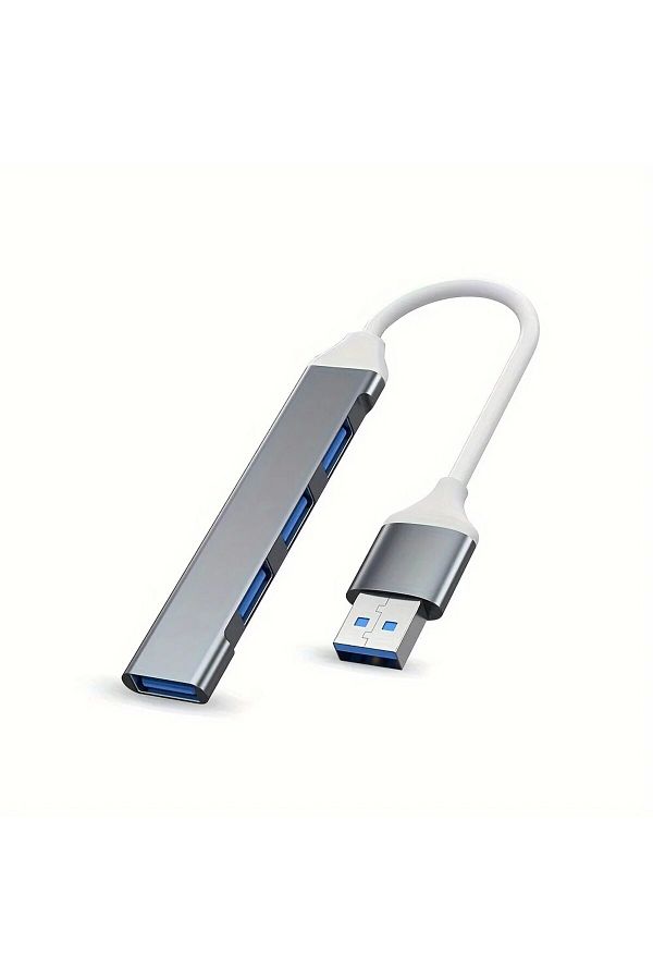 Choice-Dark Grey Boost Your Productivity with This 4-in-1 USB C Hub - Compatible with MacBook, Mac Pro, Mac 1
