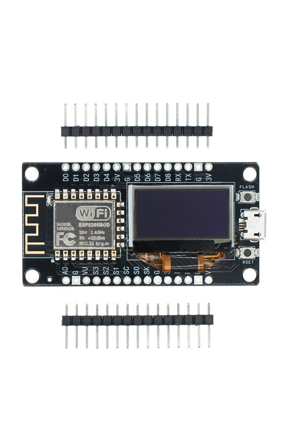 Choice-Micro USB NodeMCU ESP8266 Development Board With 0.96 Inch OLED Display CH340G ESP-12F WiFi Module T 1