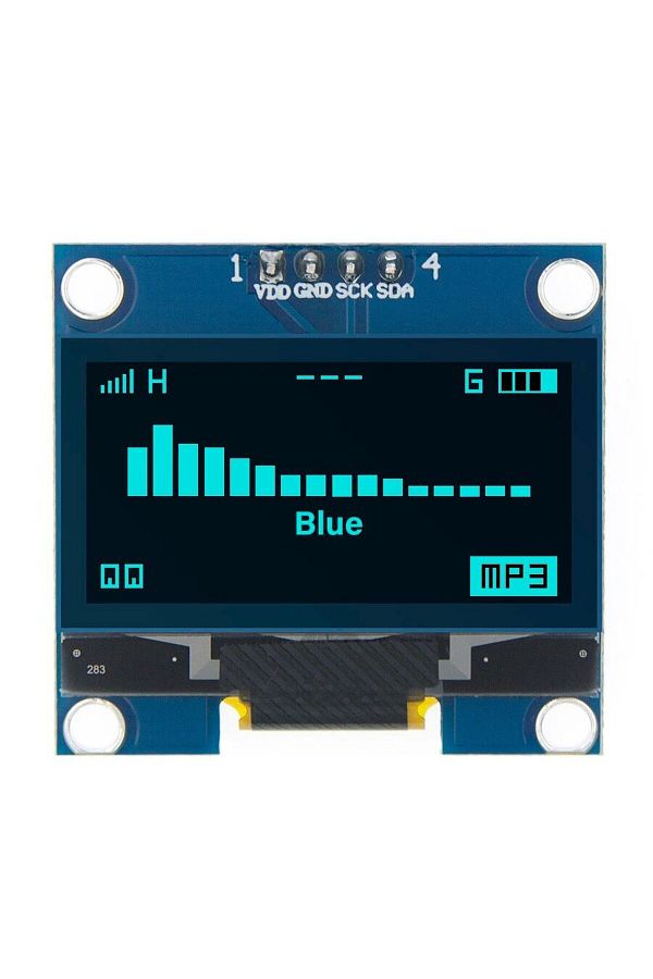 Choice-Blue Tenstar Robot 1.3" Oled Display Module White Blue Color Drive Chip Sh1106 128x64 1.3 Inch Lcd I 1