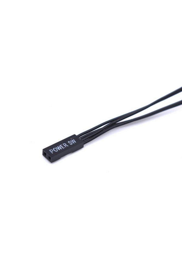 Choice-Power Sw 10cm Motherboard Switch Power Sw/ Reset Sw/ Hdd Led /power Led 1 To 2 Double Adapter Cable 1