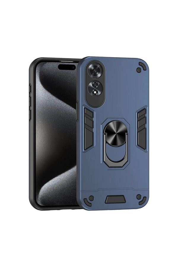 Choice-Blue For OPPO A59 5G Shockproof  Armor Case for OPPO Reno 11F 10 8T 7Z 6 Lite A60 A59 A79 A78 A98 A5 1