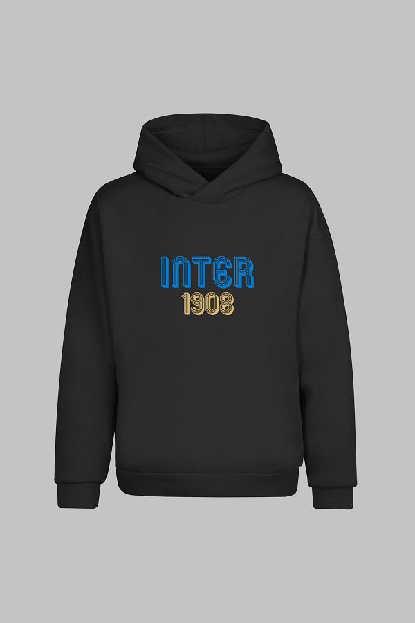Futbolos-Hanorac cu glugă pentru bărbați cu imprimeu Inter City 1908 1