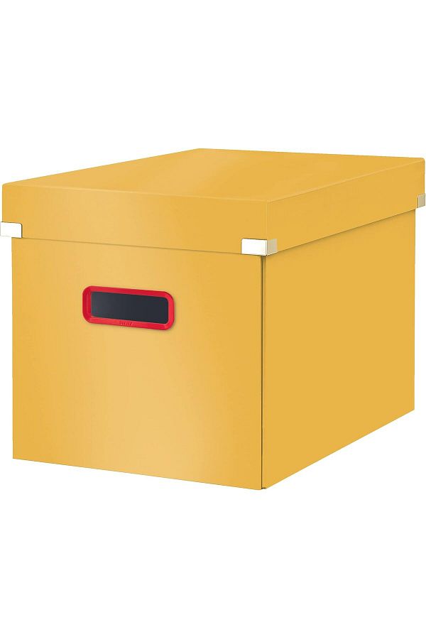 LUXE-Yellow C&S Box Cube L - Cosy 1055529 1