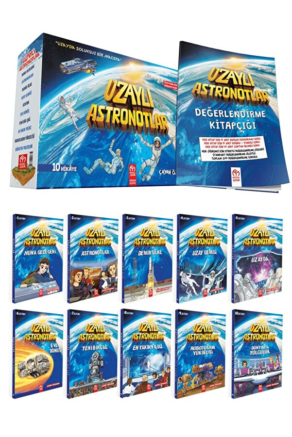 Model Eğitim Yayınları Uzaylı Astronotlar Hikaye Serisi - 10 Kitap
