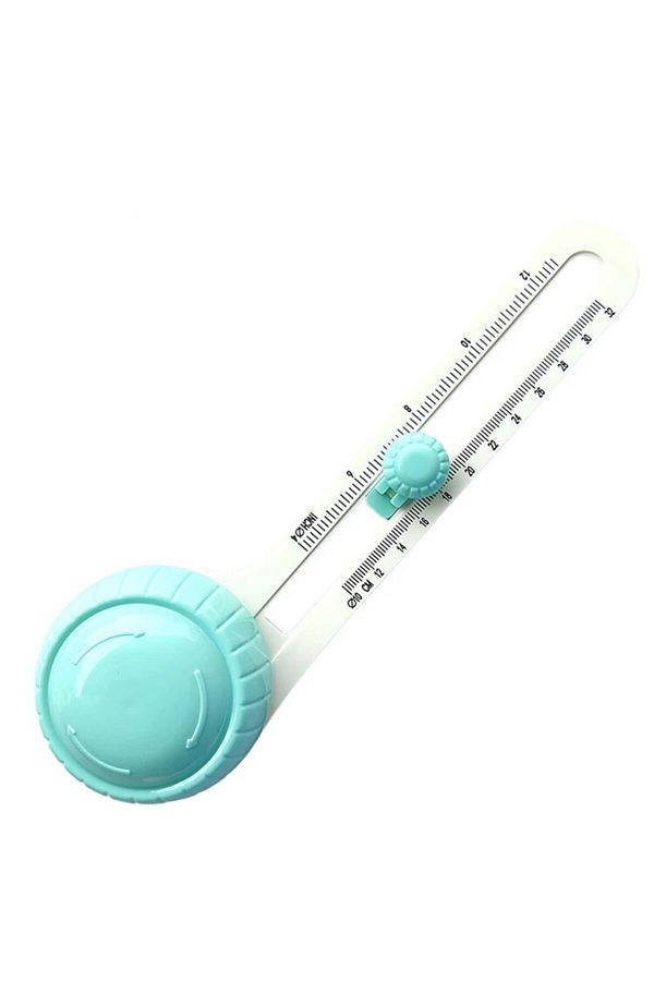 Choice-Green 1PC 360 Degree Rotating Circular Paper Cutter Adjustable Positioning Manual Diy Tool Round Box 1