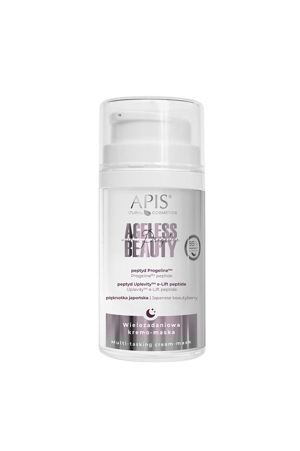 APIS-- AGELESS BEAUTY WITH PROGELINE multi-tasking crema-mască de noapte cu progelină, 50 ml 1