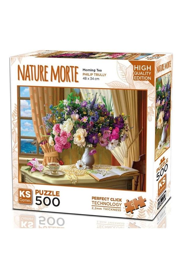 STOREMAX-ألعاب Nessiworld Ks لغز الشاي الصباحي 500 قطعة 1