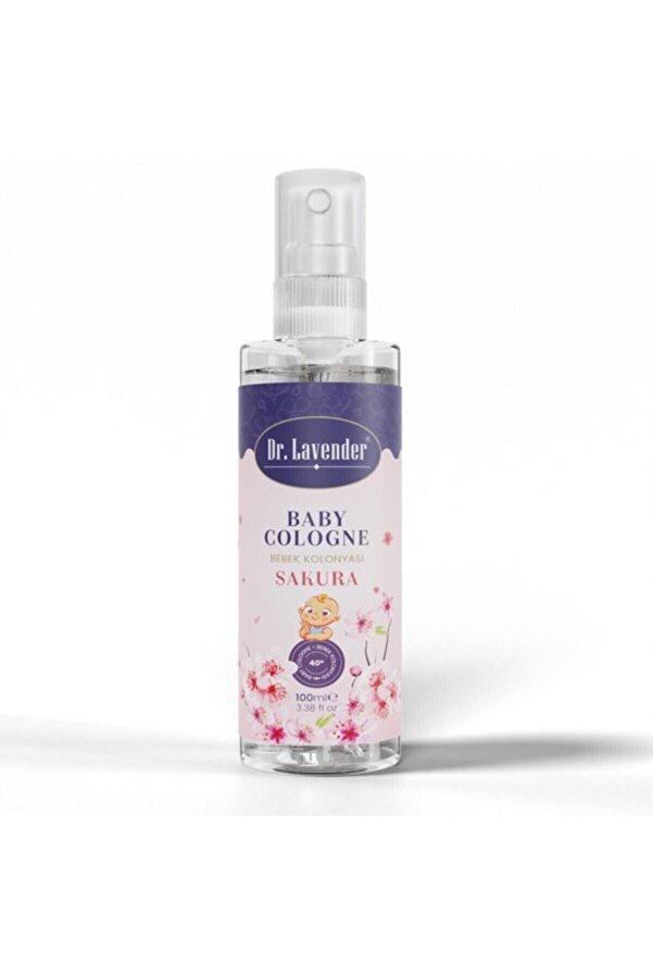 Dr.Lavender Sakura Çiçeği Bebek Kolonyası – Japon Kiraz Çiçeği Kokusu (100 ML)