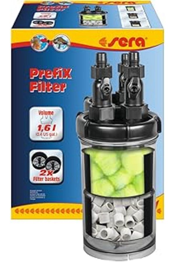 Epatim-Greenhouse Prefix Filter Pre, Organic or Fast Filter to Connect with Pumps or External Filter 1