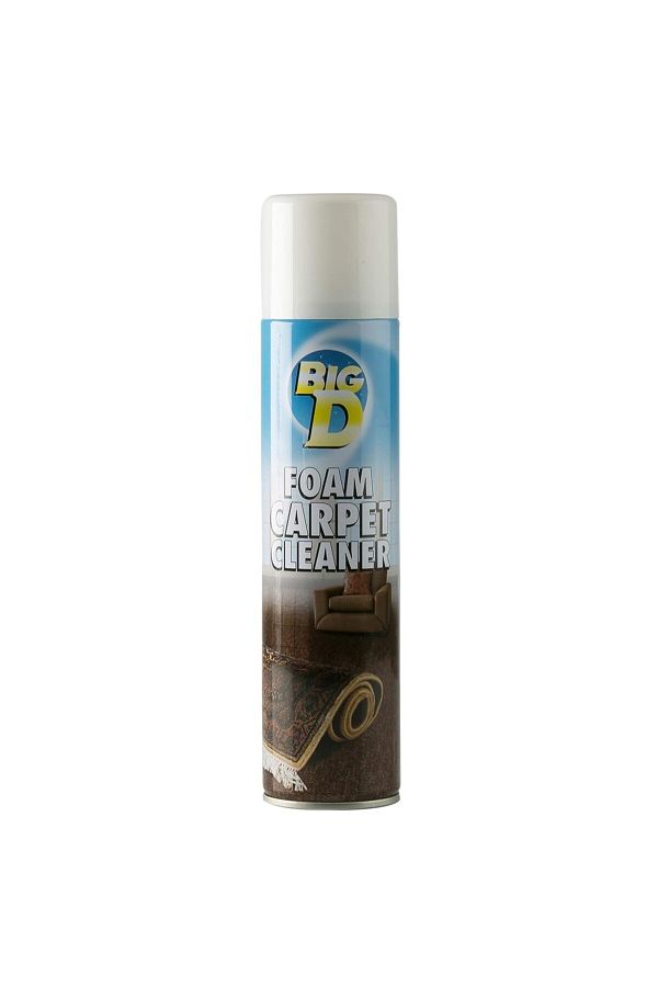 BigD-Big D Carpet Cleaner – 400ml Aerosol Foam, Quick Odor Elimination, Fresh Scent, No Vacuum Needed 1