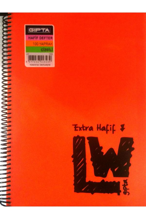 Gıpta-Extra Light Line Lw Spr.Pp.Kpk.A4 100Yp Notebook 1