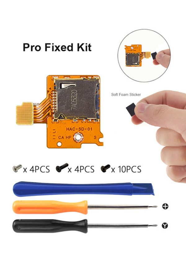 Choice-set 2 DATA FROG Replacement Micro-Sd Tf Card Slot Socket Board For Nintendo Switch Game Console Card 1