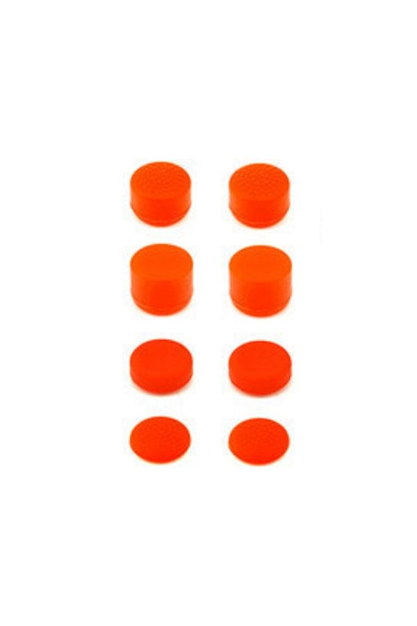 Choice-Red DATA FROG 8Pcs Silicone Analog Thumb Stick Joystick For PS4/PS5 Controller Replacement Parts For 1