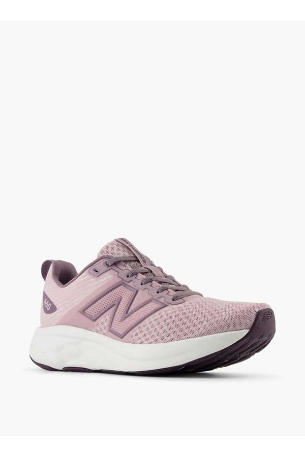 New Balance-حذاء رياضي نسائي بتفاصيل الشعار مع رباط للإغلاق - 460 1