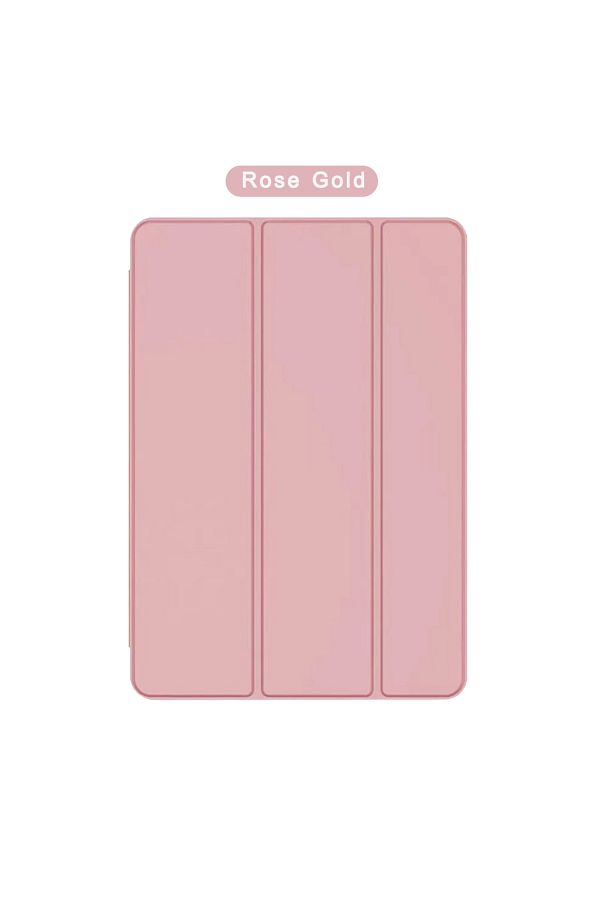 Choice-Mediapad T5 10.1 Pu Rose Gold For Huawei Mediapad T5 10.1'' Flip Tablet Case For T5 Cases Magnetic F 1