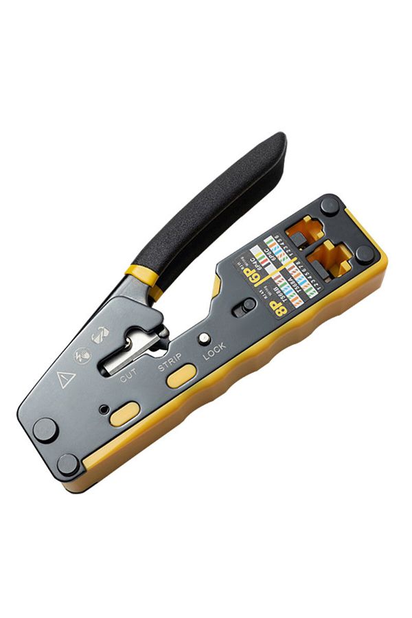 ZoeRax-أداة تجعيد RJ45 من ZoeRax أداة تجعيد RJ45 إيثرنت لتوصيل Cat6 Cat5 Cat5e RJ45 Pass Through Connec 1