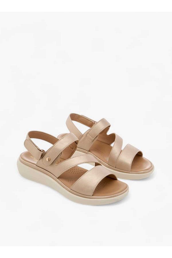 Flora Bella by Shoexpress-Flora Bella Solid Sandals with Hook and Loop Closure 1