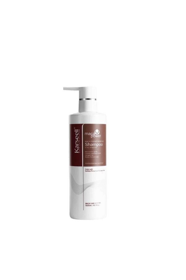 Karseell-Moisturizing Shampoo with Maca Extract for Dry and Damaged Hair - 500 ml 1
