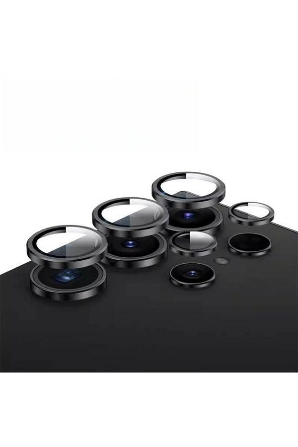 Choice-S24 Ultra Black Camera Lens Ring Protector for Samsung Galaxy S25 S24 Ultra S24+ Plus Metal Lens Rin 1