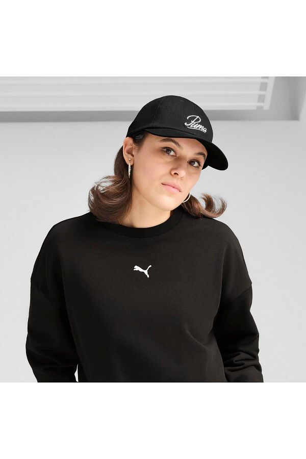 Puma-ESS SCRIPT LOGO Dad Cap Puma Black 1