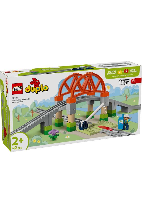 LEGO-LEGO DUPLO® Toy Set - Railway Bridge Expansion Set (10426) 1