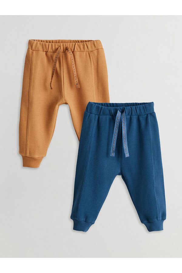 LC Waikiki-Basic Sweatpants with Elastic Waist, Pack of 2 1
