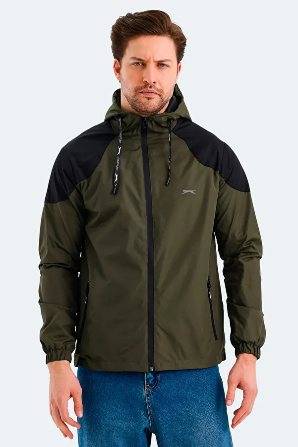 Slazenger-Ανδρικό αδιάβροχο NICHOL KTN Khaki 1