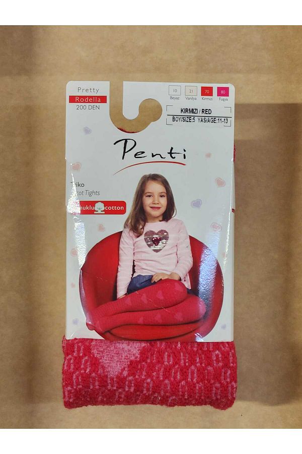Penti-Penti̇ Children's Thick Panty Stockings Pretty Rodella 1