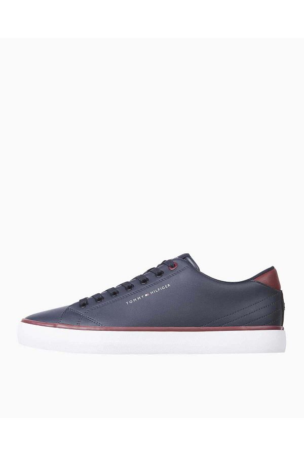 Tommy Hilfiger-TH HI VULC CORE LOW Leather SHOES 1