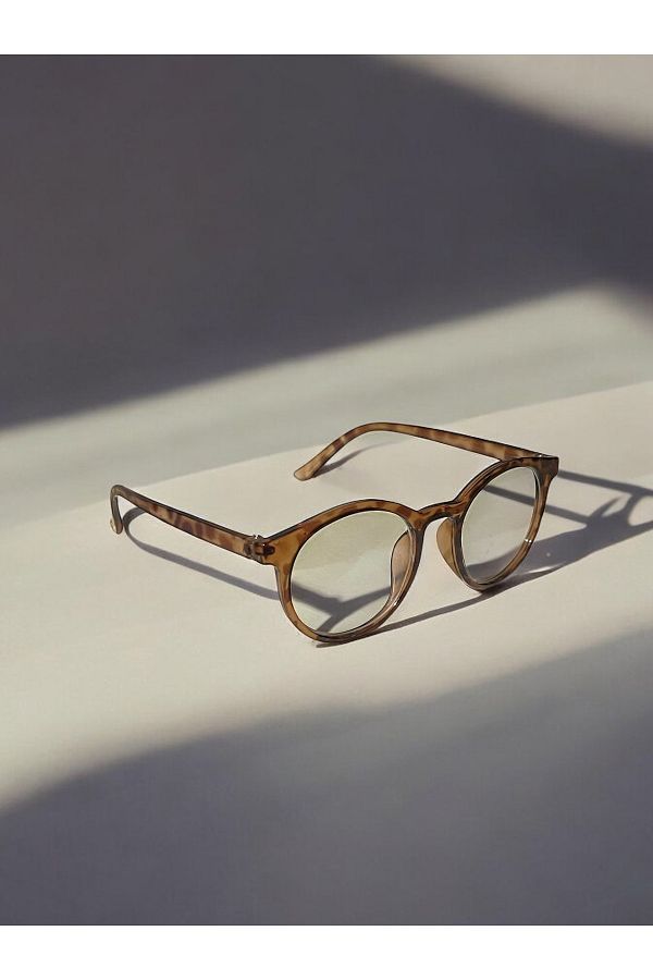 MAROVOAY-Leopard Pattern Blue Block Glasses with Blue Light Protection Can Change Computer Goggles 1