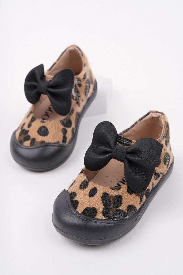 MUGGO-Molina Velcro Bow Casual Girl's First Step Baby Sneakers 1