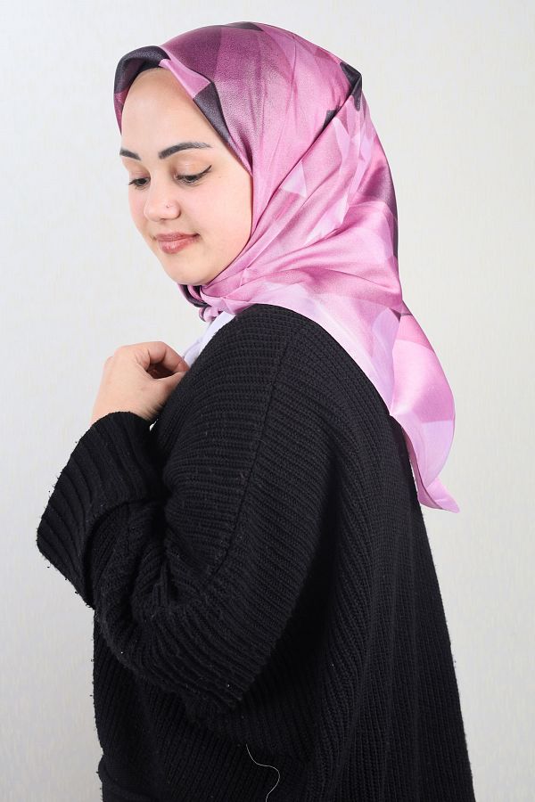 Berussa-Hybrid Patterned Crystal Scarf - Pattern-03 - Color-07 1