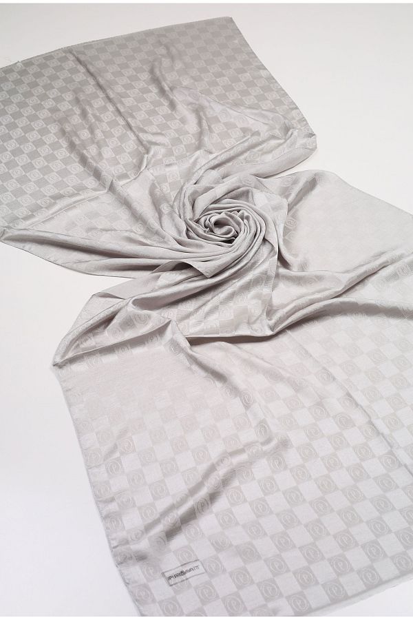 PİRAMİT-Pyramid Monogram Flush Shawl - Pattern-03 - Color-16 1