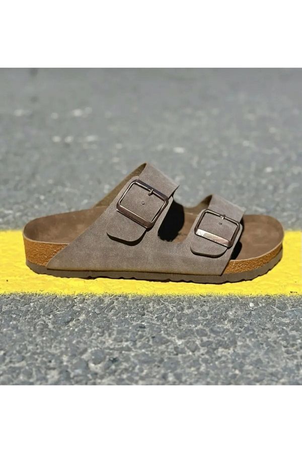 WOSSE-Double buckle mushor sole unisex slippers 1