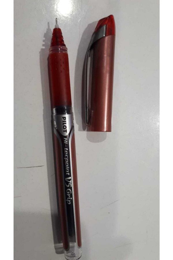 Pilot-V5 Grip Hi-tecpoint Red 1