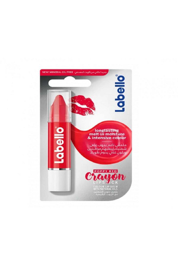 LABELLO-POPPY RED CRAYON 3GM(0506) 1