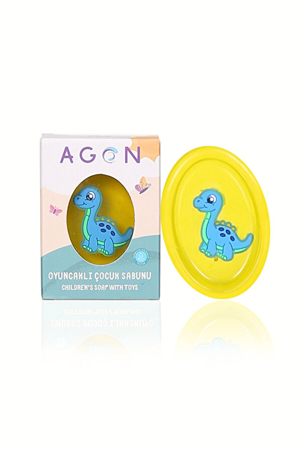 Agon Muz Özlü El Yapımı Oyuncaklı Çocuk Sabunu