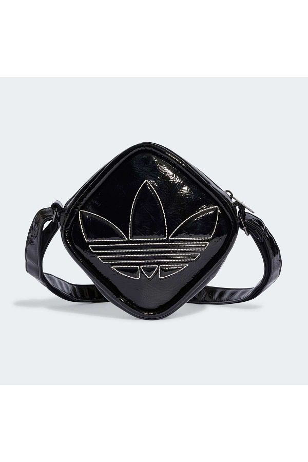 adidas-Adicolor Premium Classic Diamond Women's Black Shoulder Bag 1