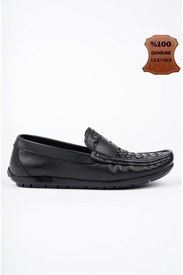MUGGO-Woltz Guaranteed Classic Genuine Leather Casual Men's Shoes 1